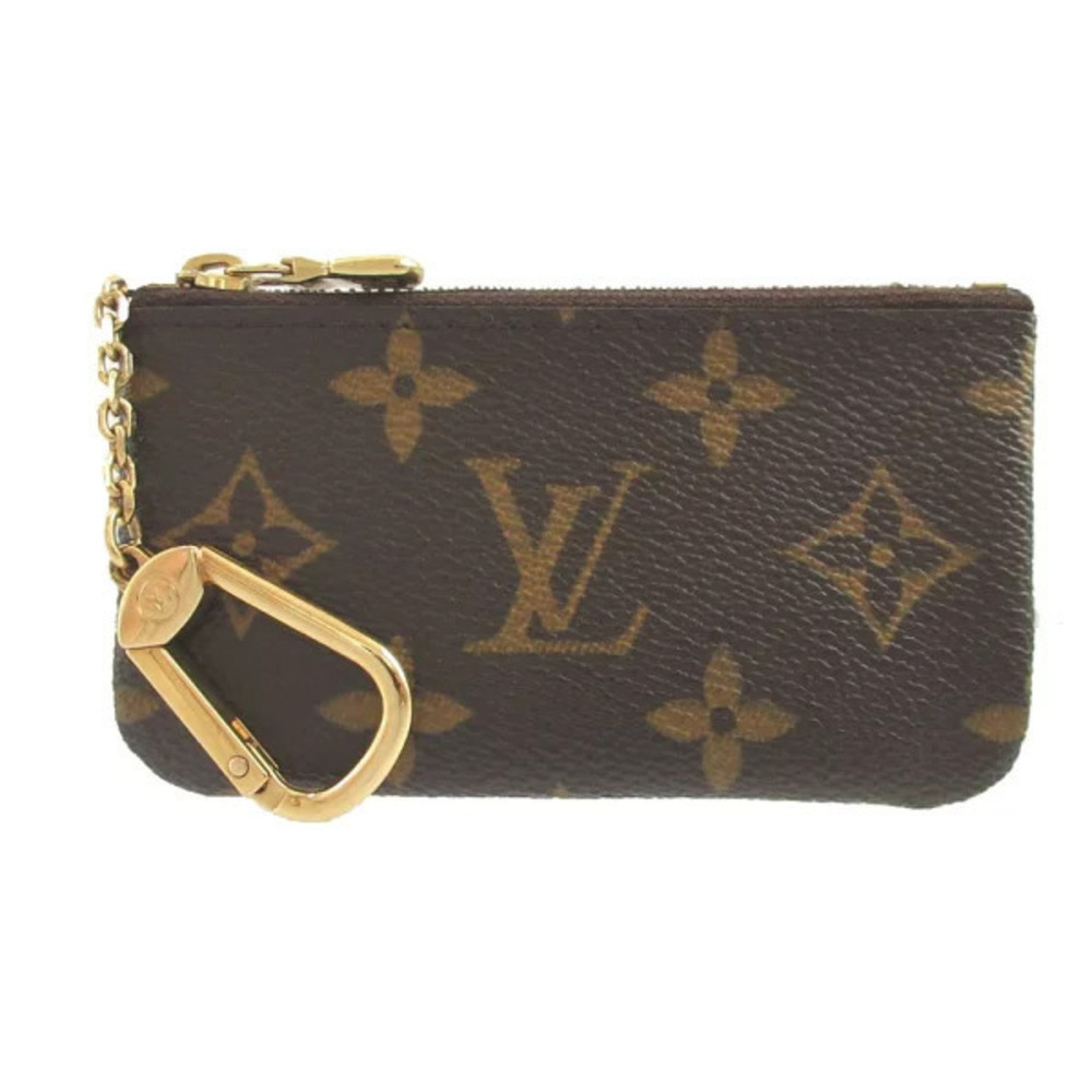 Louis Vuitton Monogram Pochette Brown coin case Wallet